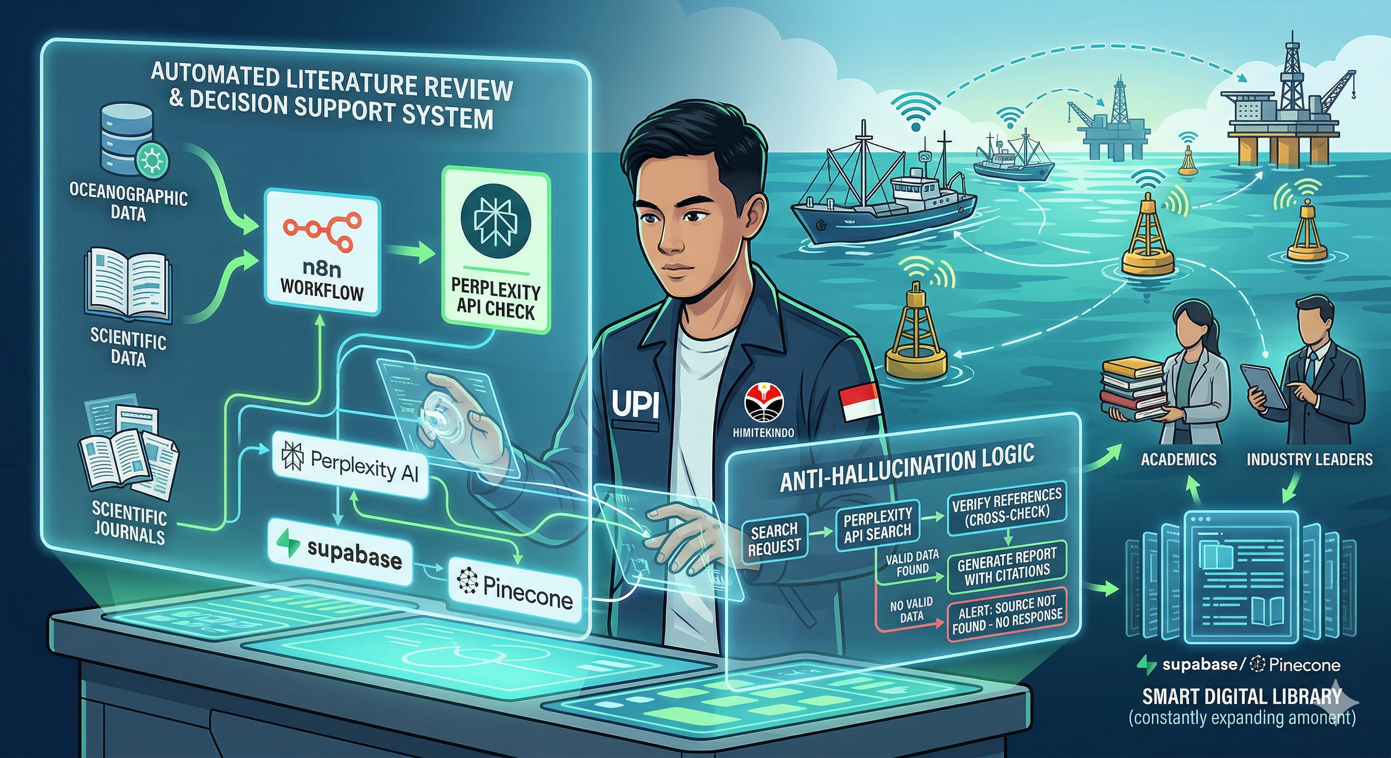 Revolusi Riset Maritim: Integrasi Kecerdasan Buatan Mudahkan Akademisi Cari Rujukan Valid